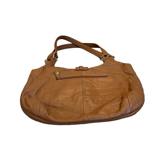 Barr + Barr New York Tan Leather Shoulder Bag - Picture 9 of 16